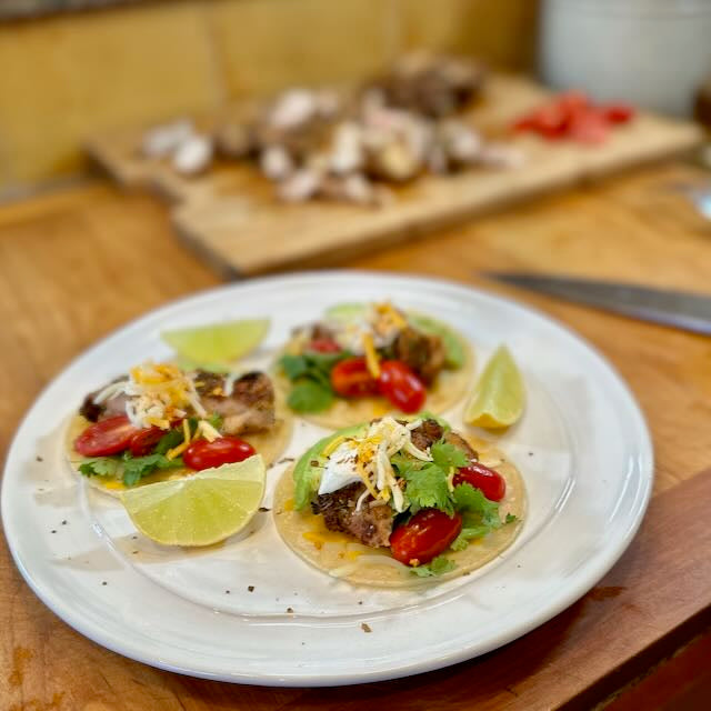 Grilled Chicken Mini Tacos