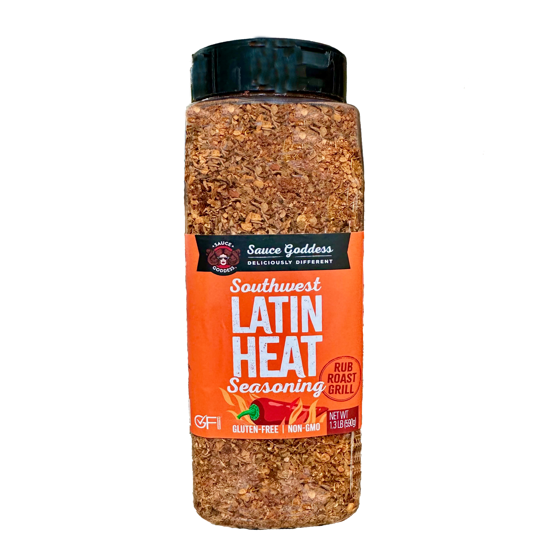Sauce Goddess-Latin Heat Jumbo Spice Shaker-