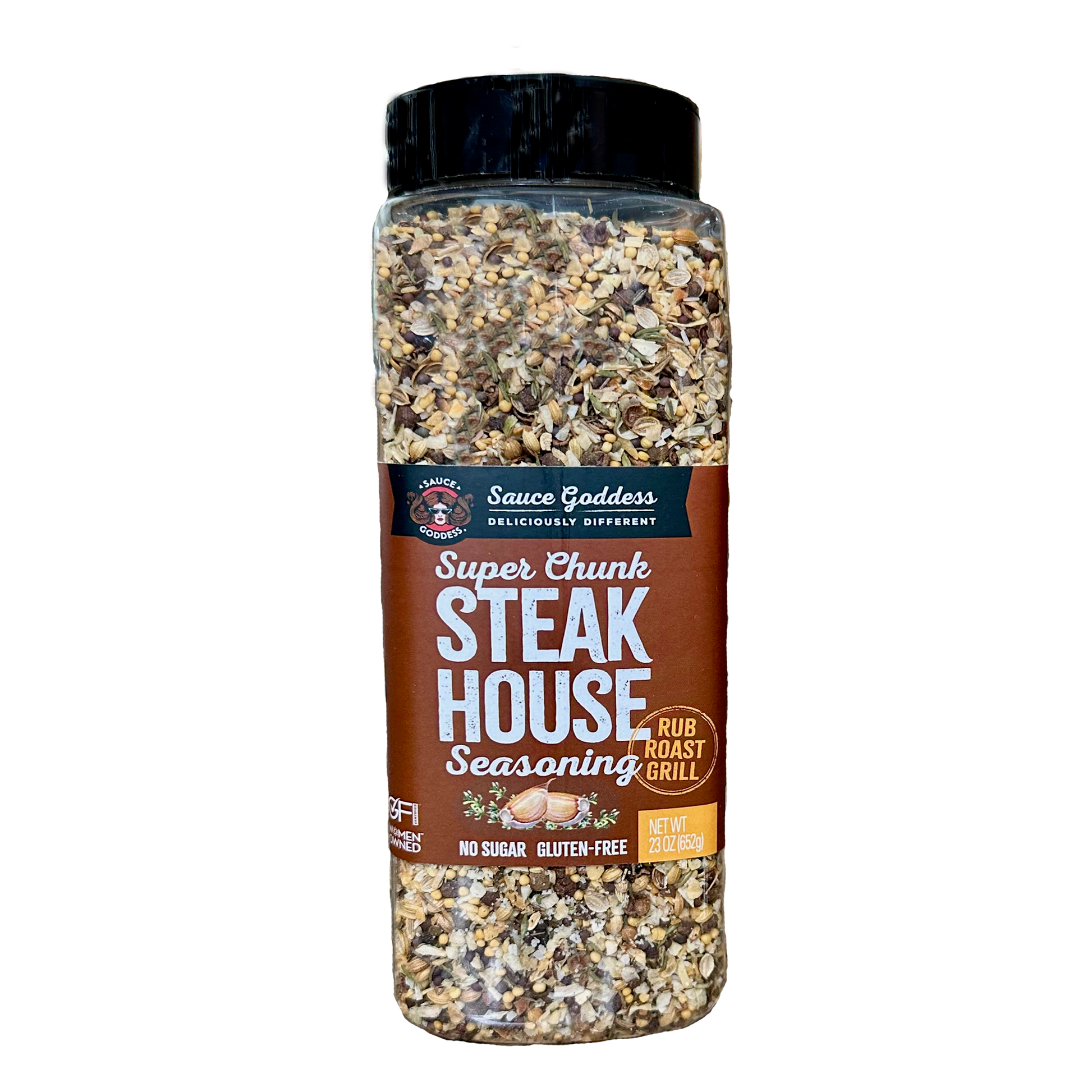 Sauce Goddess-Super Chunk Steakhouse Jumbo Spice Shaker-