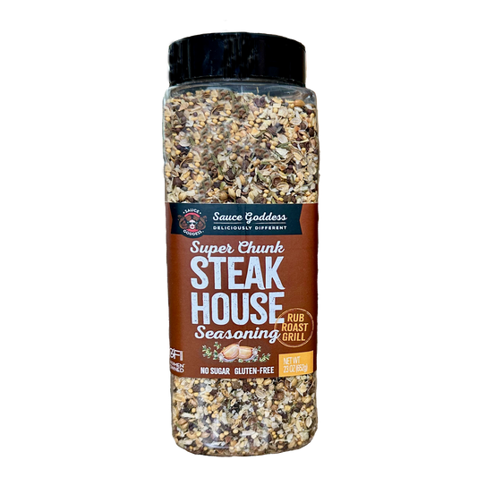 Sauce Goddess-Super Chunk Steakhouse Jumbo Spice Shaker-